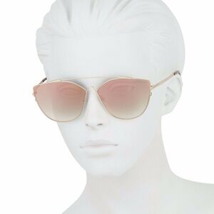 Gold and Pink Aviator Sunglasses